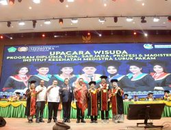 Hadiri Wisuda Institut Kesehatan Medistra, Bupati Asri Tambunan Deliserdang Punya Masa Depan Cerah