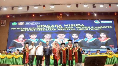Hadiri Wisuda Institut Kesehatan Medistra, Bupati Asri Tambunan Deliserdang Punya Masa Depan Cerah