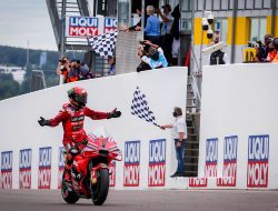 Klasemen MotoGP, Siasat Bagnaia Hadapi Ancaman Serius Marc Marquez di MotoGP Jerman