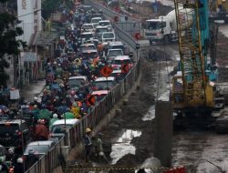 Proyek Galian di Jalan Terusan Rasuna Said Diharapkan Kurangi Banjir