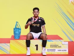 Profil Zaki Ubaidillah Juara Indonesia Masters 2025: Berani Capek dan Melawan