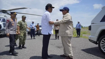 Presiden Prabowo Tiba