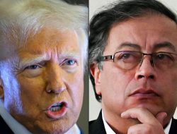 Tak Berhenti di Venezuela Trump Ancam Serang Kolombia