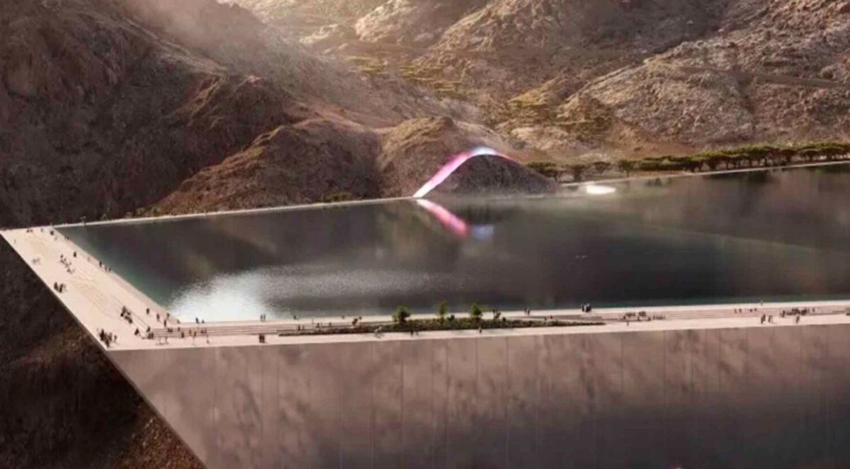 Arab Saudi Bangun Danau