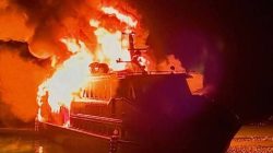 Kapal Ekspres Bahari Terbakar Hebat di Maluku Tengah Kerugian Capai Rp 900 Juta