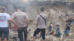 Pekerja Tambang Emas Ilegal Kapuas Tewas Lokasi Kejadian Dipasang Garis Polisi